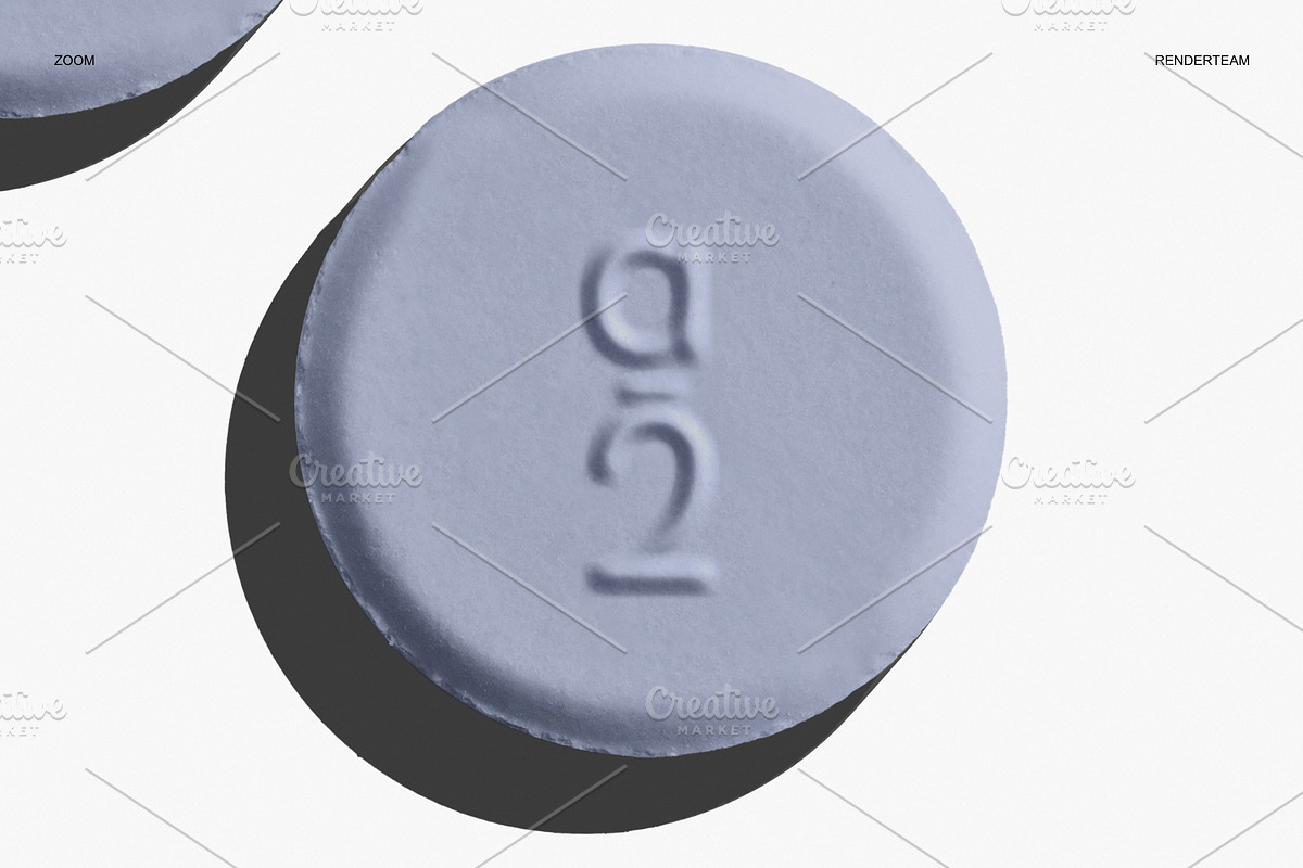 Pills and Bottle Mockup Set, a Packaging Mockup by Renderteam (Photo 4 of 14)