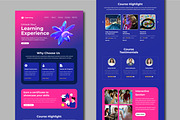 Website Landing Page, a Landing Page Template by MightyDesign (Thumbnail 2 of 6)