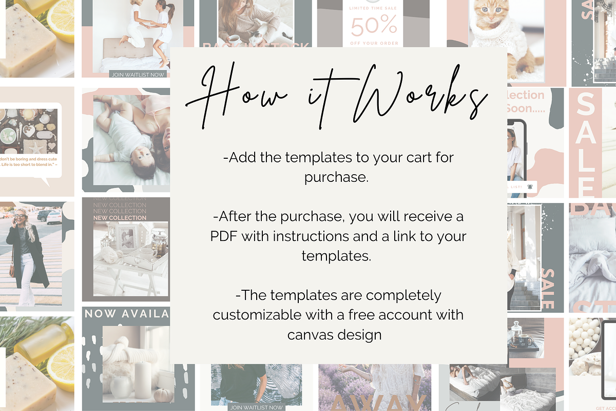 Business Instagram Canva Template, a Social Media Template by Social Assumptions (Photo 2 of 7)