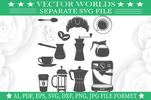 Coffee Icon SVG, Coffee, Icon SVG