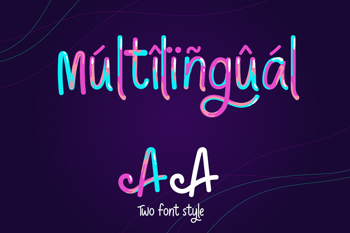 Tiasa Hurung – Vibrant svg Font, a Handwritten Font by Rashdrawn (Photo 3 of 5)