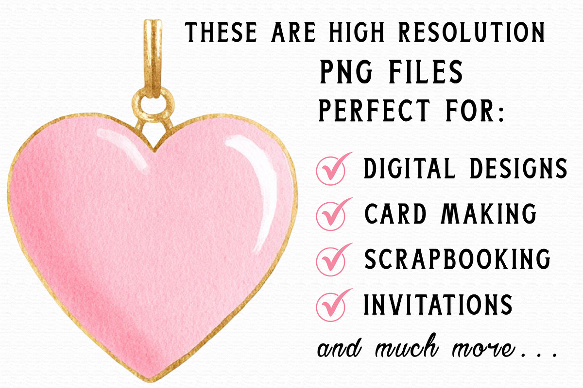 Coquette Valentines Clipart, an Illustration by Libby Wishes (Photo 5 of 7)