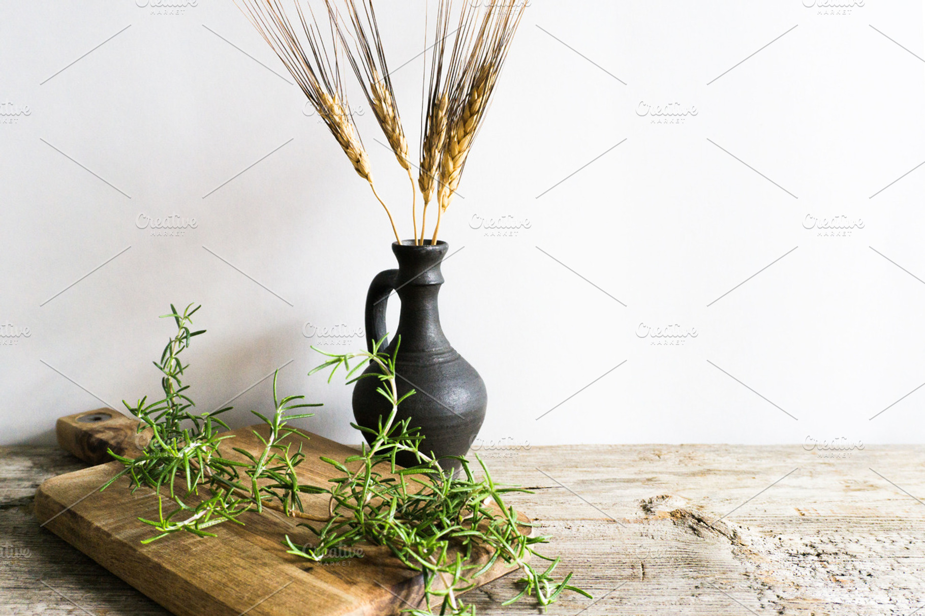 Harvest Theme Photo| Herbs & Wheat, a Photo by Britt Leah