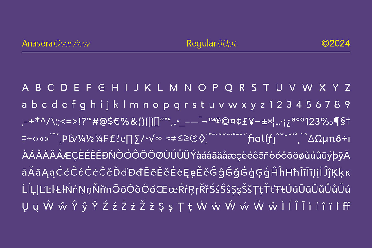 RNDI Anasera, a Sans Serif Font by RNDI Type Foundry (Photo 8 of 10)