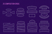 Procreate Lettering grid Builder Set, a Brush Add-On by Julia Right Studio (Thumbnail 4 of 6)