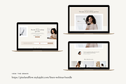 Kajabi Template Webinar Bundle, a Landing Page Template by Pixel & Flow (Thumbnail 2 of 10)