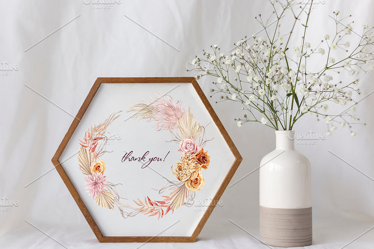 Watercolor set Dia de Muertos, a Decorative Illustration by Antikva17 (Photo 10 of 10)