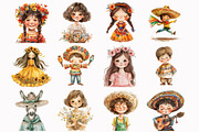 Cinco de Mayo Clipart, an Illustration by Design Market (Thumbnail 4 of 4)