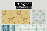 Designer Antique Print Patterns, a Pattern Graphic by ISEEYOUPATTERN (Thumbnail 5 of 7)