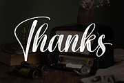 Retro | Script Font, a Handwritten Font by Scratchones (Thumbnail 9 of 9)