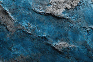 Deep Blue Textured Rock Surface Back, an Abstract Photo by Pixeness Studio