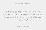 Morgem – Modern Sans Serif Font, a Sans Serif Font by Issam Type (Thumbnail 4 of 9)