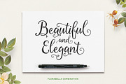 Florabella Script, a Script Font by Seniors (Thumbnail 2 of 5)