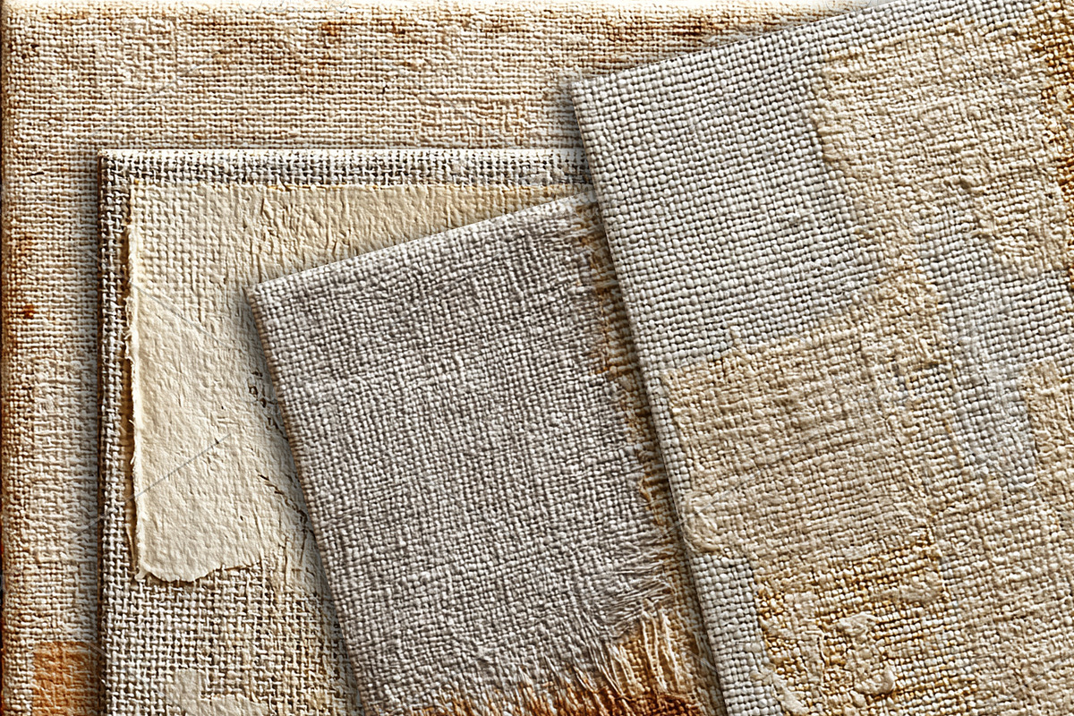 Old Burlap Linen Wabi Sabi Textures, a Texture Graphic by Area (Photo 12 of 18)