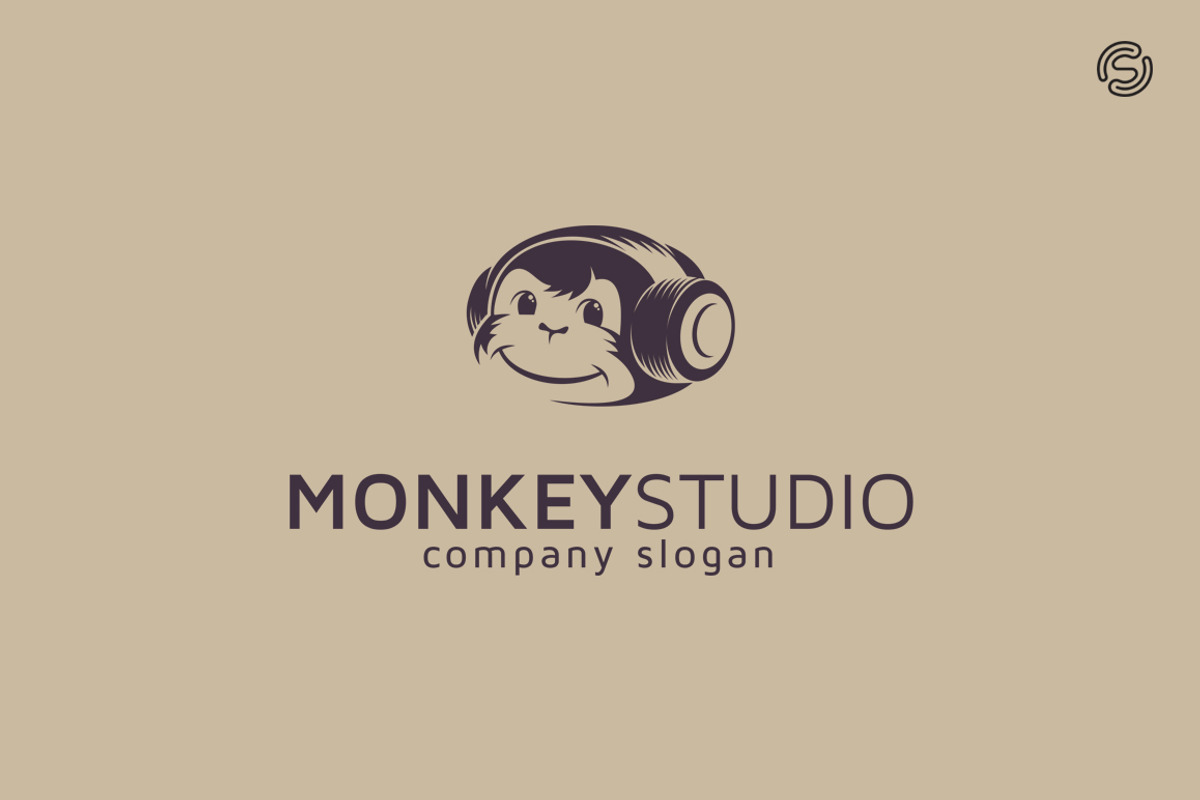 Monkey Studio Logo Template, a Branding & Logo Template by Sarten