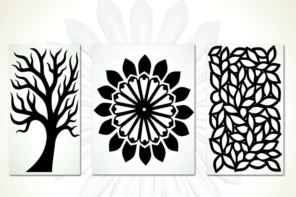 Decorative Tree Floral Nature Tile, a Decorative Illustration by Artivon (Photo 21 of 23)