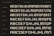 AUTOPARTS Retro Display Font, a Sans Serif Font by Lund Design Co. (Thumbnail 8 of 9)