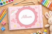 Decorative Frames Clipart Set, a Decorative Illustration by Palau (Thumbnail 2 of 9)