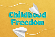 Toadler - Cute Cartoon Font, a Sans Serif Font by Modestype Studio (Thumbnail 5 of 11)