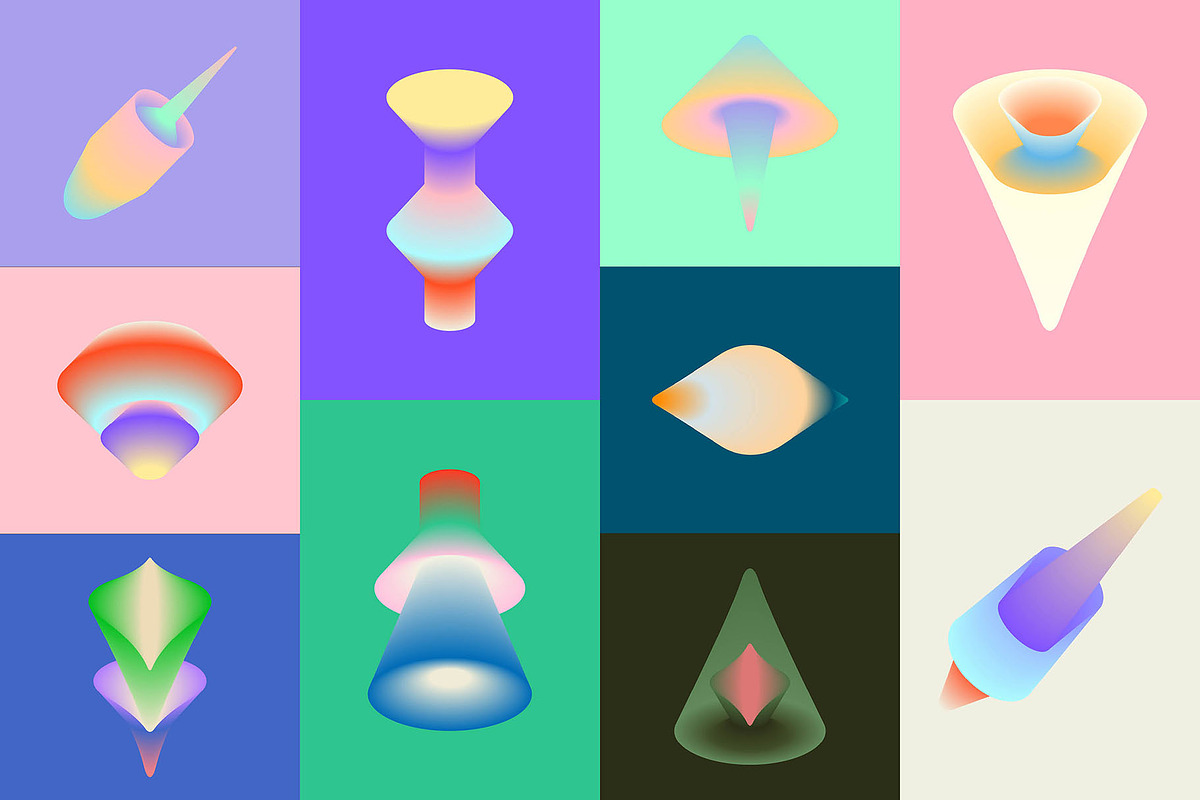 Gradient Blend Noise 3, an Object Graphic by kloroform (Photo 8 of 32)