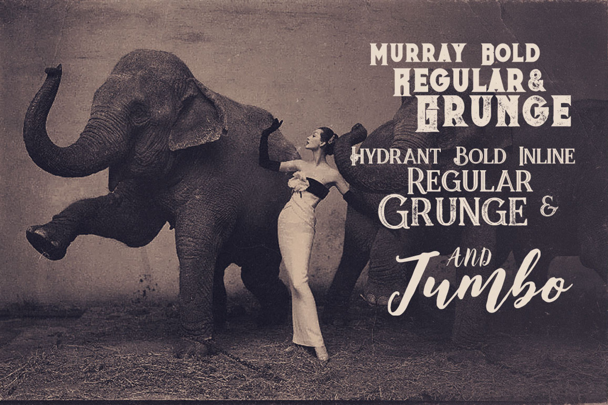 Jumbo Font Trio preview 2