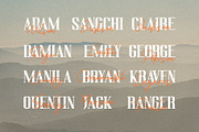 Manly Manchester - Font Duo, a Script Font by MenkType Studio (Thumbnail 5 of 6)