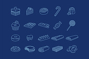 Sweets Icons, an Outline Icon by Babic Goran (Thumbnail 4 of 4)