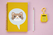 9 Adorable Kitty Head Illustration, an Illustration by jongcreative (Thumbnail 4 of 4)