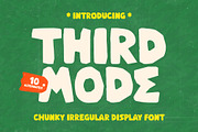 Third Mode, a Handwritten Font by Megatype (Thumbnail 1 of 10)