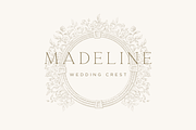 MADELINE | Luxury Wedding Crest, an Illustration by Loren Schmidt Studio (Thumbnail 1 of 4)