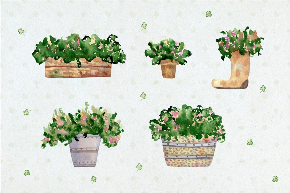 Gardening tools illustration. Bunny, a Decorative Illustration by Anna Kopylova (Photo 4 of 8)