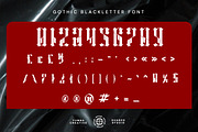 Jevilla - Gothic Blackletter Font, a Blackletter Font by Dhabee (Thumbnail 8 of 17)