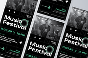 Music Fest Roll Up Banner, a Print Template by Annora Studio (Thumbnail 6 of 6)