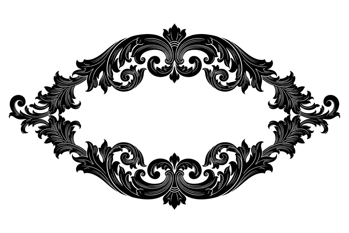 Ornamental Vintage Frame Border Bund, an Illustration by Creativeshirt (Photo 29 of 31)
