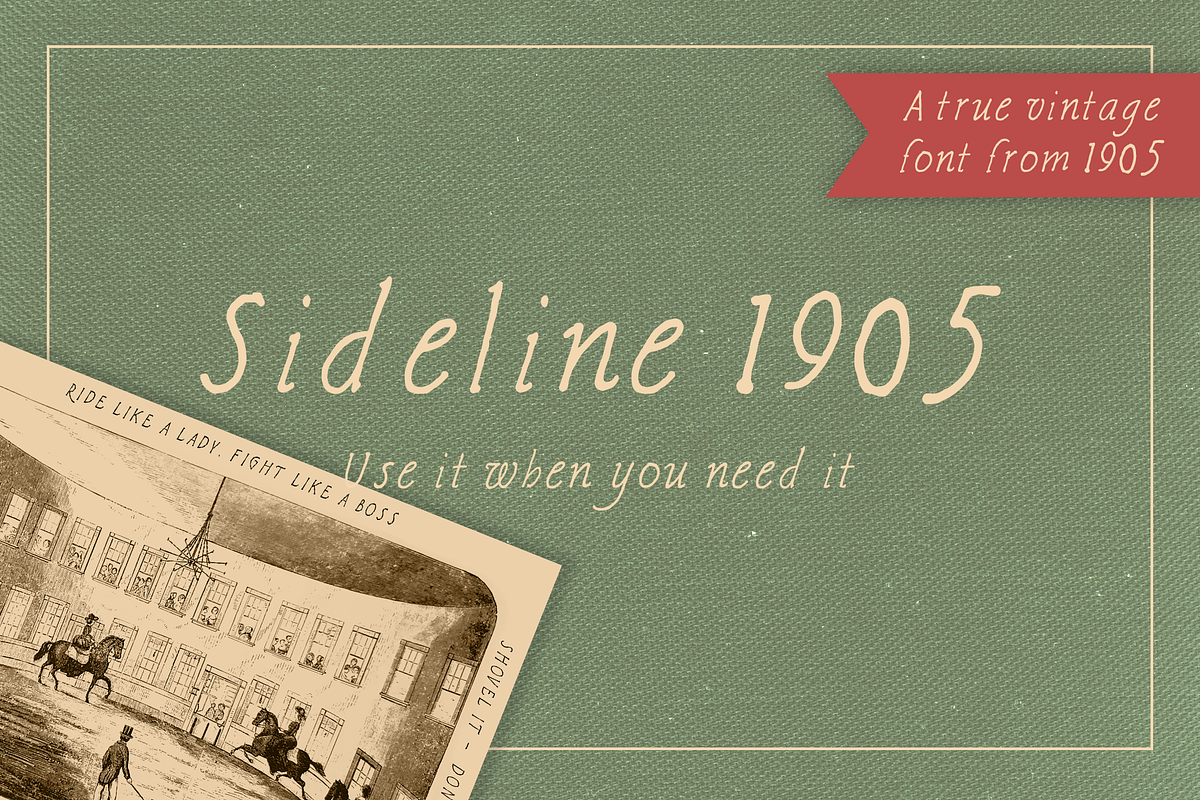 Vintage font bundle - hand lettered, a Serif Font by Jeffry Macpherson Visuals (Photo 7 of 11)