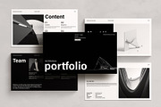 Architecture Portfolio Template, a Presentation Template by DesignCrest (Thumbnail 3 of 13)