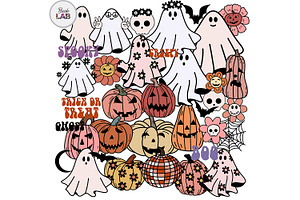 Halloween Procreate Stamps Brushes