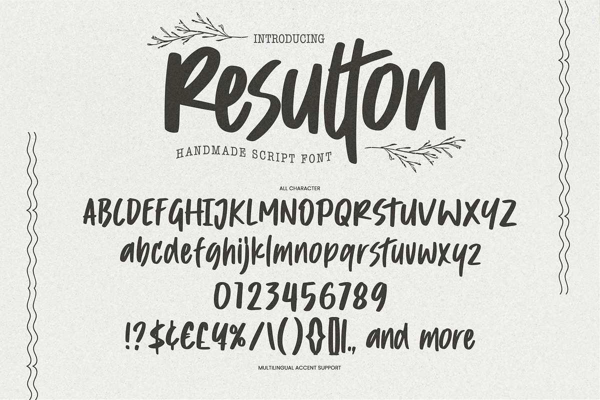 Resulton – Handmade Script Font, a Handwritten Font by Gassstype (Photo 6 of 8)
