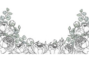 Floral Frame SVG Bundle, an Illustration by Gaye Art (Thumbnail 19 of 31)
