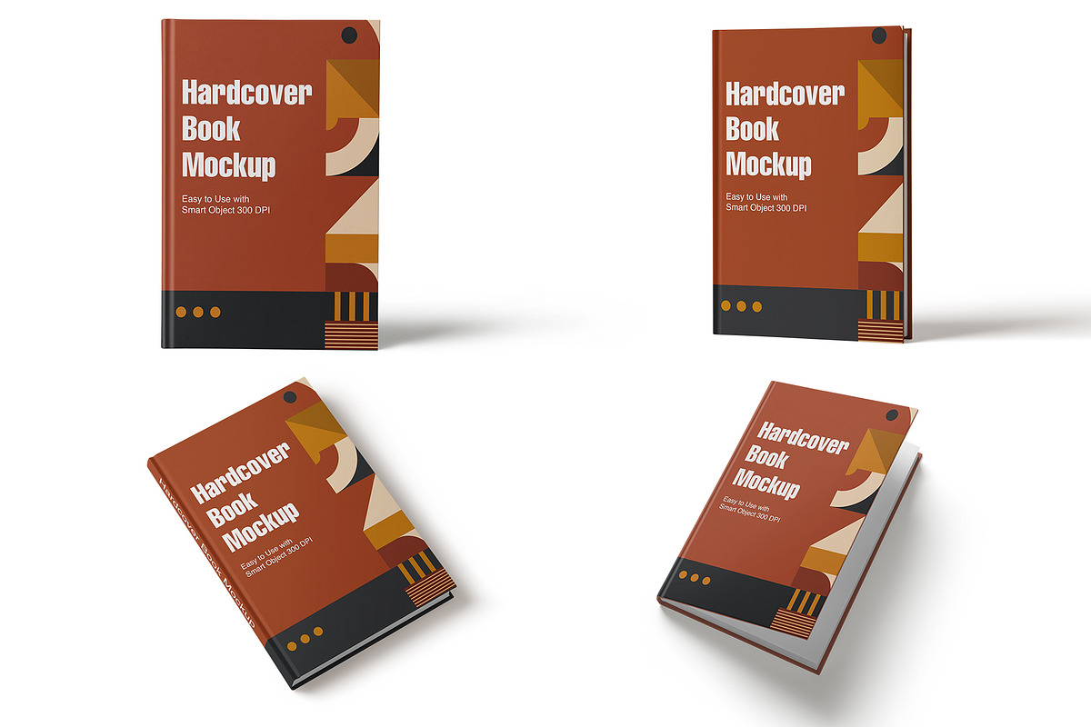 Hardcover Book Mockup, a Books & Magazine Mockup by GraphicsPixel (Photo 6 of 6)