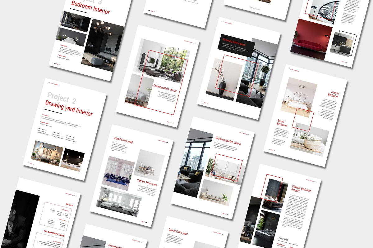 Portfolio Template | Canva, a Brochure Template by TheBrightGrap (Photo 7 of 10)