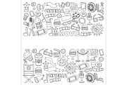It's movie time! Big vector set, a Pattern Graphic by Art Loft (Thumbnail 5 of 16)
