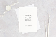 BUNDLE: 5x7 stationery mockup pack, a Print Template by White Hart Co. (Thumbnail 3 of 9)