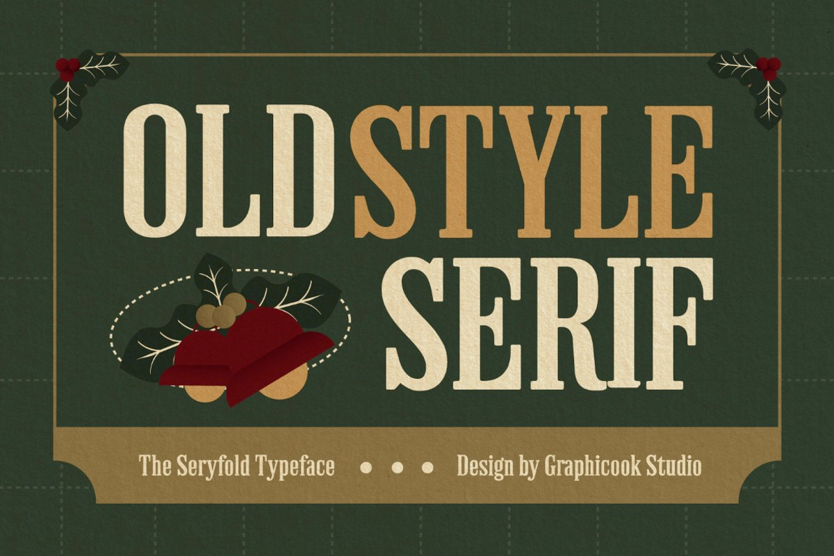 Seryfold, a Serif Font by graphicook (Photo 2 of 10)