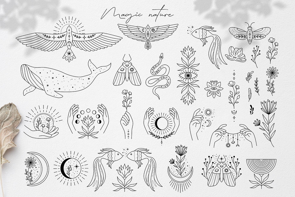Magic woman & nature, a Person Illustration by Alisovna (Photo 4 of 12)