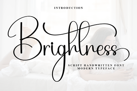 Brightness, a Handwritten Font by FreshTypeINK