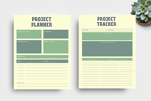 Canva Project Planner Template