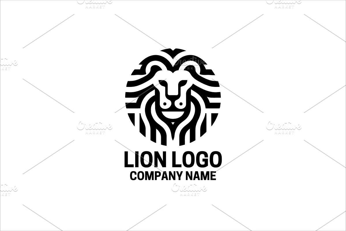 Lion Logo, a Branding & Logo Template by Vectorium Studio