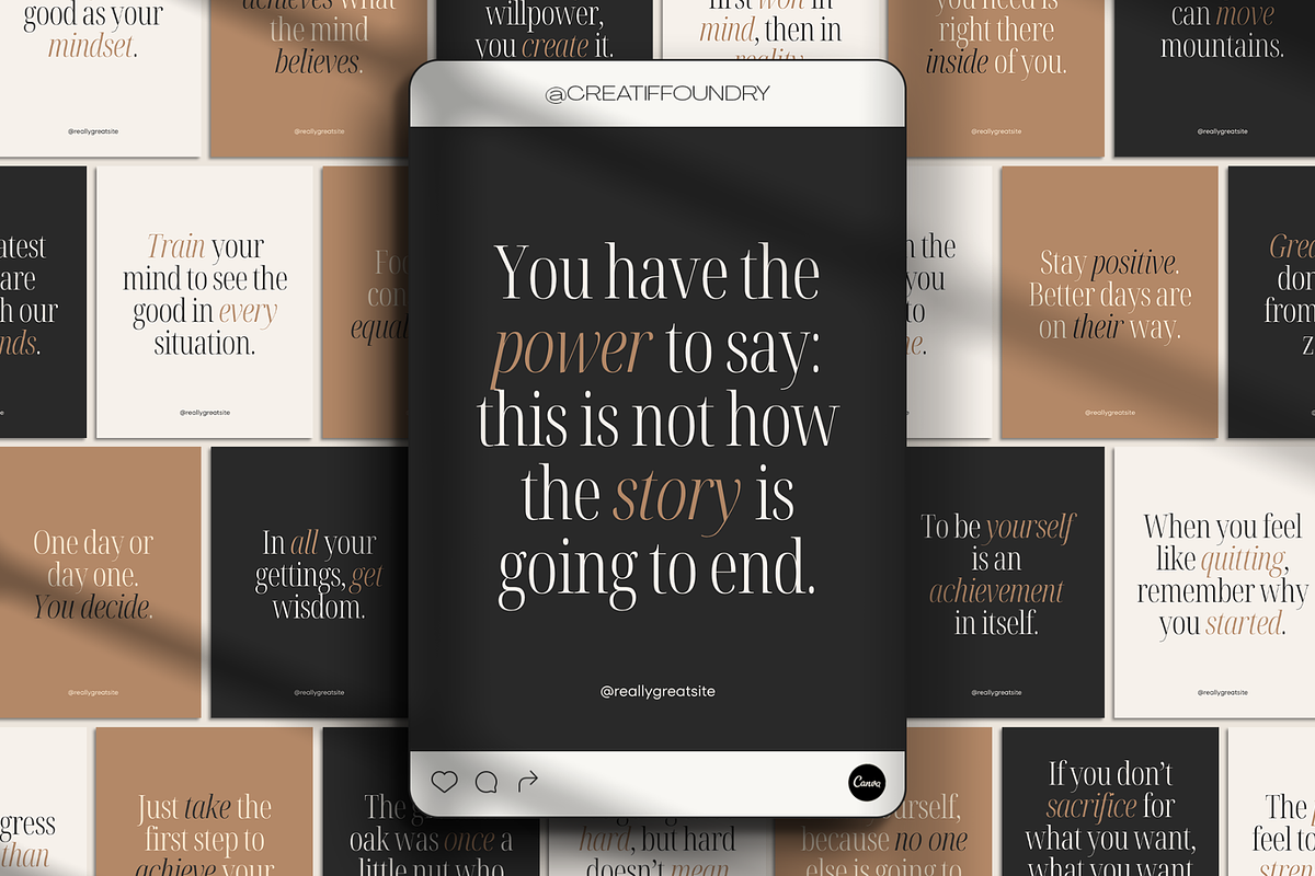 Mindset Quotes Instagram Posts