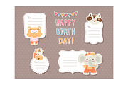 Funny cartoon zoo and greeting cards, an Animal Illustration by Teneresa (Thumbnail 2 of 3)